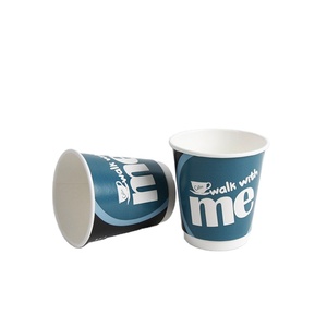 Hefei Hengxin stampa del logo personalizzato doppia parete <span class=keywords><strong>cappuccina</strong></span> tazza di caffè di carta - Product Image 5