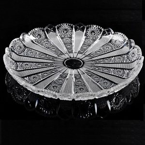 كعكة زجاجية خالية من الرصاص وحامل صحراوي واضح طاولة عرض صواني تقديم تركية ديكورية - Product Image 4