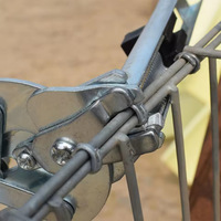 Pince de ligature transfrontalière nouvelle génération en acier à haute teneur en carbone antirouille pour la fixation de clous M et de boucles, idéale pour cages à poulets et filets de pêche