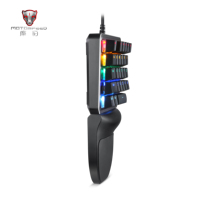Motospeed K27 kablolu Mini dijital Numpad sayısal tuş takımı RGB arkadan aydınlatmalı klavye