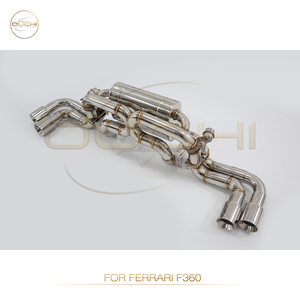 For Ferrari F360 3.6L 2000-2005 Catback Exhaust Stainless Pipes With Valve Muffler Auto Performance <strong>Parts</strong> - Product Image 5