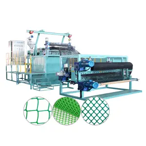 Hdpe Pp Pe Plastic Stijve Netto Extrusie Machine Plastic Mesh Hek Making Machine Voor Beschermende