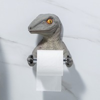 Porte-mouchoirs T-Rex personnalisé en gros porte-papier toilette simulation dinosaure Dragon porte-serviettes en papier pour décoration de salle de bain pour enfants
