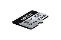 Carte mémoire MicroSDXC Lexar Professional Silver Plus Mini TF SD U3 A2 V30, accessoire compatible avec les caméras d'action et de sport, les drones