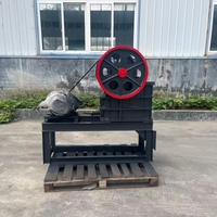 Concasseur à mâchoires PE 250x400 avec moteur électrique, mini installation de concassage de pierres et de roches à vendre