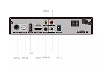 Receptor de TV Digital Terrestre Full HD para México, Receptor de TV ATSC, Receptor de TV Digital Terrestre Gratuito