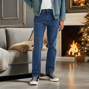 Jeans Levi's 506 Vintage para Hombre, Corte Recto, Cómodos, Cintura Media, Lavado Medio, Lavables - Product Image 2