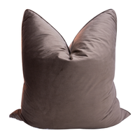 Housse de coussin en velours uni, décorative pour la maison, l'hôtel, le salon