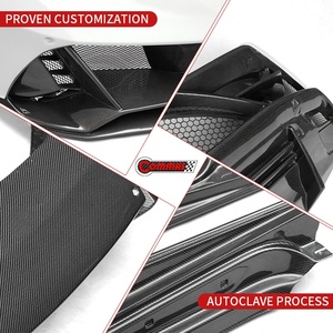 ชุดแต่งตัวถังกึ่งคาร์บอนไฟเบอร์สไตล์ EVO สำหรับ Lamborghini Huracan LP580 LP610 แพ็คเกจแอโรไฮบริด FRP คาร์บอนเต็มรูปแบบ - Product Image 2