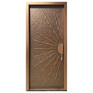 ประตูอลูมิเนียมเกรดโรงพยาบาล ประตูอลูมิเนียมนิรภัยสุขอนามัย ทำความสะอาดง่าย ประตูอลูมิเนียมป้องกันขโมย สำหรับคลินิก - Product Image 3