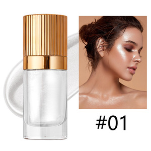 <span class=keywords><strong>Iluminador</strong></span> Líquido Vegano a Prueba de Agua al por Mayor, Maquillaje Corporal con Brillo, <span class=keywords><strong>Iluminador</strong></span> Líquido de Brillo <span class=keywords><strong>Natural</strong></span> para Rostro y Cuerpo - Product Image 6