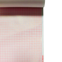 Papier ECG thermique à 3 canaux pour enregistrement médical, impression de graphiques ECG, 112 mm x 30 m, monocouche, haute douceur, longueur personnalisable