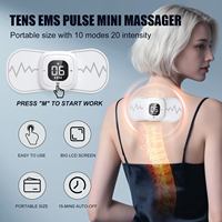 Stimulateur musculaire sans fil rechargeable TENS EMS pour soulager la douleur, masseur électrique pour le soin du dos, du cou, des épaules, des bras et des jambes