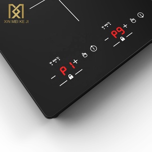 VBGK <span class=keywords><strong>Plaque</strong></span> de verre <span class=keywords><strong>Plaque</strong></span> de cuisson électrique <span class=keywords><strong>Plaque</strong></span> de cuisson électrique Cuisson électrique Nouveau design Double cuisinière à <span class=keywords><strong>induction</strong></span> <span class=keywords><strong>avec</strong></span> commande tactile - Product Image 4