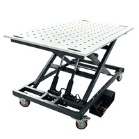 Table de soudage 3D à levage hydraulique D28 D16 en acier nitrué résistant à l'usure, plateforme de fixation pour charges lourdes