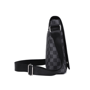 Zaino Sportivo Monospalla da Uomo di Tendenza 2025 Piccola Borsa a Tracolla in PU Borsa da Postino per il Tempo Libero Stile alla Moda Nuovo Messanger - Product Image 4