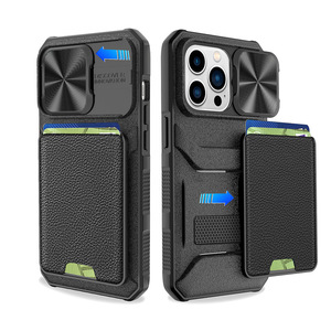 เคสโทรศัพท์ iPhone 14 Pro รุ่นขายดีที่สุดของ Amazon มาพร้อมที่ใส่บัตรแบบถอดได้และป้องกันการตกกระแทกได้อย่างเต็มรูปแบบ - Product Image 1