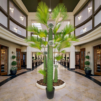 Haute qualité 185CM plastique artificiel PE Tropical Cactus Design de luxe intérieur décoratif bon effet d'arbre simulé Stock direct