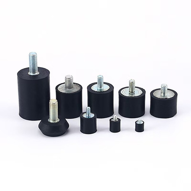 RUIDI JZJ Black VE Type Anti-Skid Damping Rubber Shock Absorber Column with Customizable Color & Size