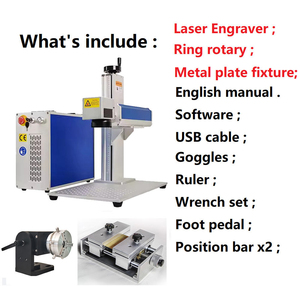 Lightburn Mopa 100 Watt Fiber Laser Engraving & Marking Machine New Supports DXF PLT AI DWG BMP Formats - Product Image 4