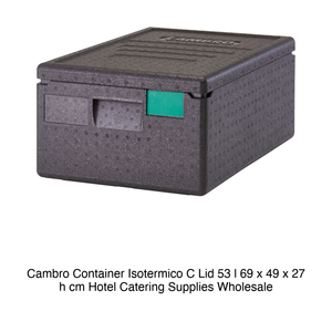 Contenedor Térmico para Alimentos 53 L 69 × 49 × 27 h cm, con Tapa, 1400 g Cambro - Product Image 2