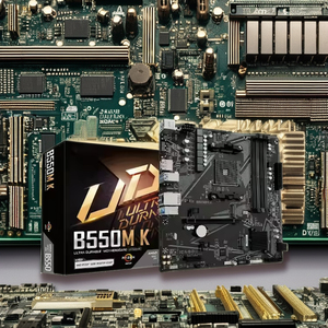 เมนบอร์ดเกมเดสก์ท็อป B550M K ขนาดกิกะไบต์ AM4สำหรับ <span class=keywords><strong>Ryzen</strong></span> <span class=keywords><strong>AMD</strong></span> <span class=keywords><strong>R5</strong></span> 5600g R7 5700g CPU หน่วยความจำสอง DDR4 - Product Image 3