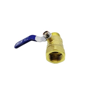 Raccords à bille en laiton de haute qualité, conception épaissie pour pièces pneumatiques - Product Image 4