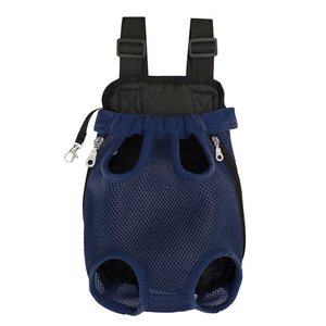 Hot Selling Multi Color Durable Breathable Portable Nylon Pet Carrier <b>Backpack</b> Zipper Hands-Free Adjustable for <b>Cats</b> Dogs - Product Image 2