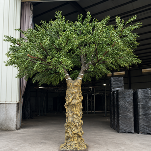 Vente en gros d'oliviers artificiels en pot de grande taille, ignifuges, plantes artificielles Olivo, arbre artificiel géant, décoration intérieure, sur mesure B2B - Product Image 1