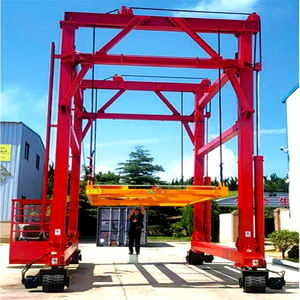 Mástil de carga y descarga de contenedores, grúa pórtico móvil de 40 toneladas, grúa pórtico de contenedores de barco a tierra - Product Image 1