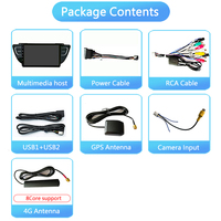 Radio Multimedia para Auto Geely Atlas NL-3 2016-2020, Reproductor de Video, Navegación GPS, Estéreo Android, Sin DVD 2DIN