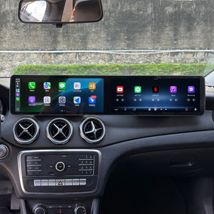 Autoradio Android Auto Carplay à double écran de 12,3 pouces pour <span class=keywords><strong>Mercedes</strong></span> Benz <span class=keywords><strong>Classe</strong></span> <span class=keywords><strong>A</strong></span> CLA GLA W176 Multimédia Carplay sans fil - Product Image 2