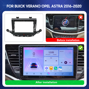 Fabbrica caldo-vendita telaio autoradio per BUICK VERANO <span class=keywords><strong>OPEL</strong></span> ASTRA 2016-2020 9 pollici UV nero Gps Auto Insrall pannello Touch Screen telaio - Product Image 5
