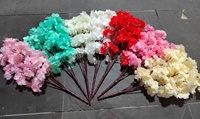 Nouvelles fleurs artificielles design, fleurs de cerisier artificielles, 7 centres de table, décoration de mariage