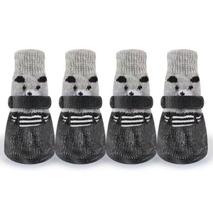 Chaussures personnalisées pour animaux de compagnie, chaussures en coton, chaussures imperméables, chaussettes, chaussures en mesh, résistantes à l'usure, légères, bottes de pluie à semelle souple - Product Image 2