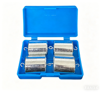 Bloque de Poleas Metálico con Gancho para Mecánica Física, Equipo Experimental para Enseñanza, 50g 500g 800g, en Caja