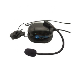 Khung công nghiệp rõ ràng thông tin liên lạc Mũ bảo hiểm gắn hai cách phát thanh tai nghe - Product Image 4