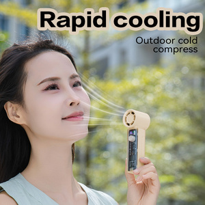พัดลมพกพาแบบใสไร้ใบพัดรุ่นใหม่ เสียงเงียบ 30dB ความเร็วสูง แบตเตอรี่ 3000mAh ใช้งานได้นาน 7 ชั่วโมง 5 ระดับความแรง ใช้ได้ทั้งภายนอกและภายในบ้าน - Product Image 3