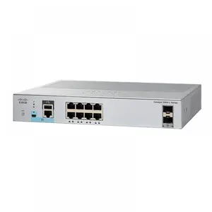 Used Switch WS-C2960L-8TS-LL 2960l 8ts Ll Brand Network Switch Managed 1000M Uplink SFP GLC-LH-SM Fiber Optical Module