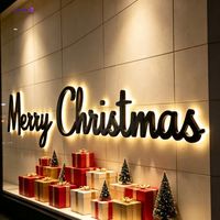 Lettres 3D en acier inoxydable personnalisées rétroéclairées par LED, halo inversé illuminé, logo mural pour entreprise, bureau, signalétique, étanche IP65, usage commercial