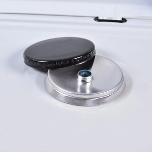 Réchaud à gaz portable encastrable à 3 brûleurs en acier inoxydable rectangulaire avec pare-vent pour camping, pique-nique et barbecue - Product Image 5
