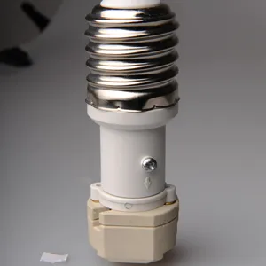 E40-G12 adaptador soquete plástico parafuso lâmpada titular lâmpada LED titular fábrica direta inteligente led dimmable branco CE Rohs conversor