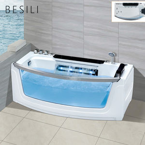 <span class=keywords><strong>Bañera</strong></span> de hidromasaje de acrílico para spa, esquinero, <span class=keywords><strong>bañera</strong></span> de masaje al aire libre - Product Image 3