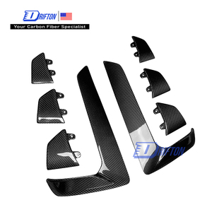 Évents de capot en fibre de carbone de style OE pour Porsche 911 992 GT3RS 2023-ON - Product Image 2