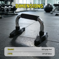 Barres de pompes portables OKPRO pour musculation et fitness avec poignées en mousse, logo personnalisé, vente en gros usine