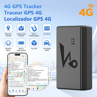 Localizador GPS Tracelink para Coche 4G LTE WiFi, Mini Rastreador Vehicular Magnético Inteligente en Tiempo Real