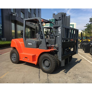 רשום ביצועים גבוהים דיזל מלגזה 7 טון 8 טון גליל נייר מהדק הוק מזלג extender פנימית בעירה מלגזה - Product Image 2