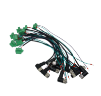 Câblage femelle étanche M12 24awg avec borniers tubulaires, qualité garantie personnalisée