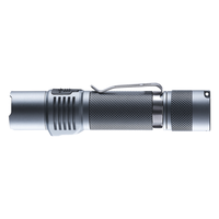 Senter LED Mini Saku USB Isi Ulang 7 Mode Cahaya Putih Terang untuk Luar Ruangan, Berkemah, Mendaki Gunung dengan Basis Magnet