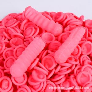 Finger <b>Cots</b> Latex Anti Static Disposable Universal Protective Carbon Fiber Lining Dust Free Ultra Thin Finger Coating - Product Image 2